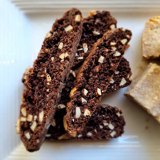 Chocolate Hazelnut Biscotti