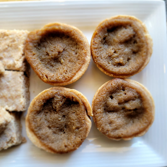 Butter Pecan Tarts with Spelt Crust