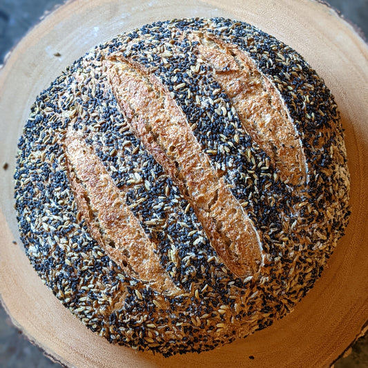 Caraway Fennel Rye Sourdough