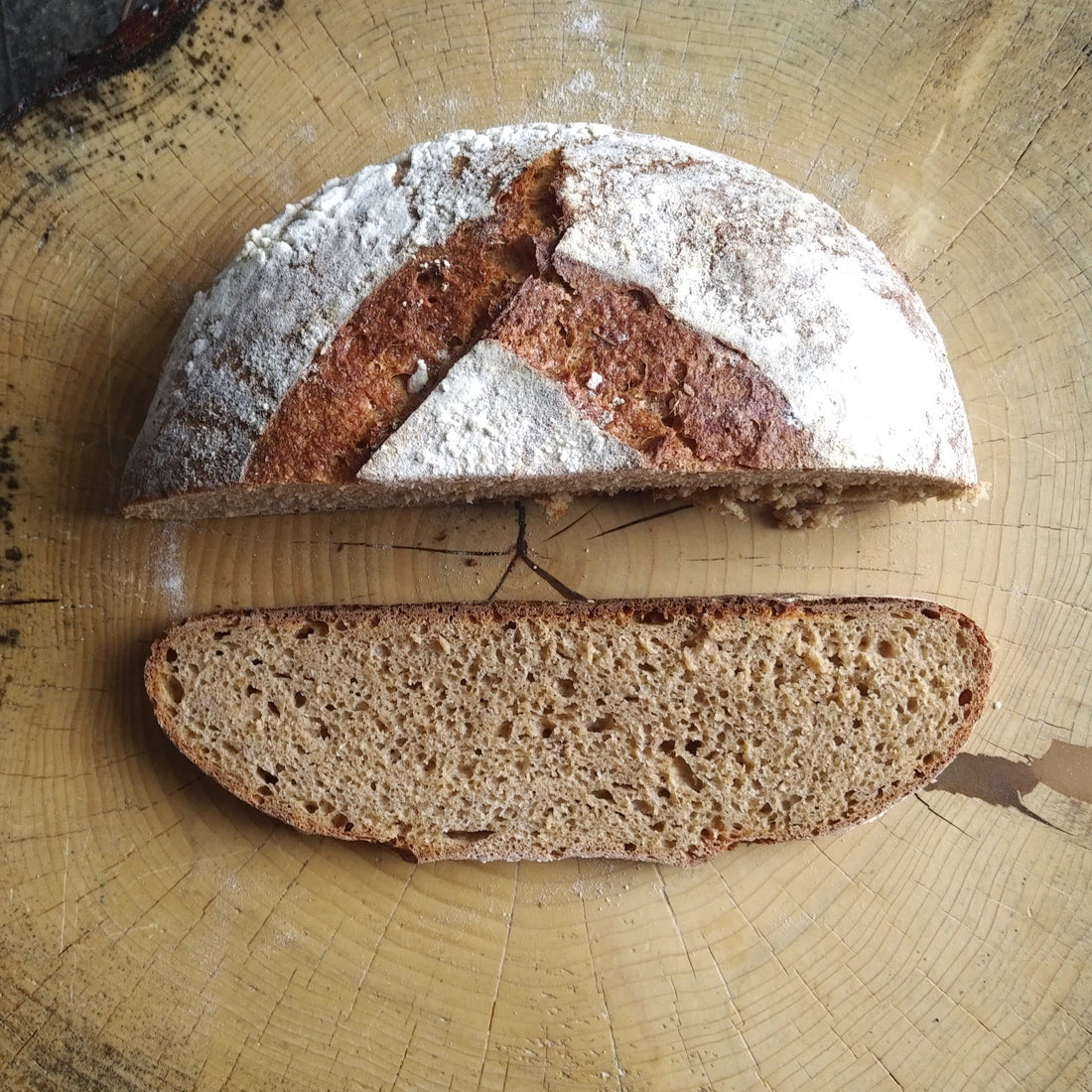 Whole Grain Einkorn Sourdough