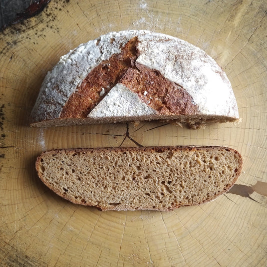 Whole Grain Einkorn Sourdough
