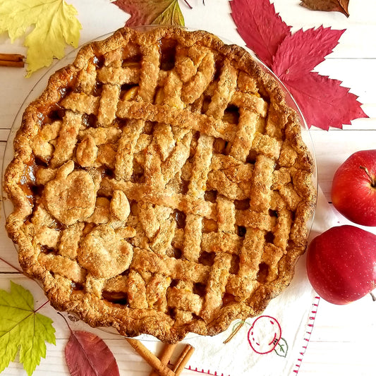 Cheddar Spelt Flaky Pastry Crust - @foodnerdextreme