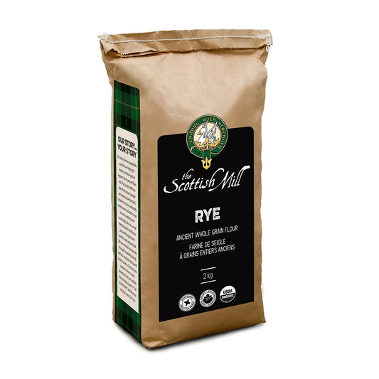 Organic Rye Flour, Whole Grain - Ancient