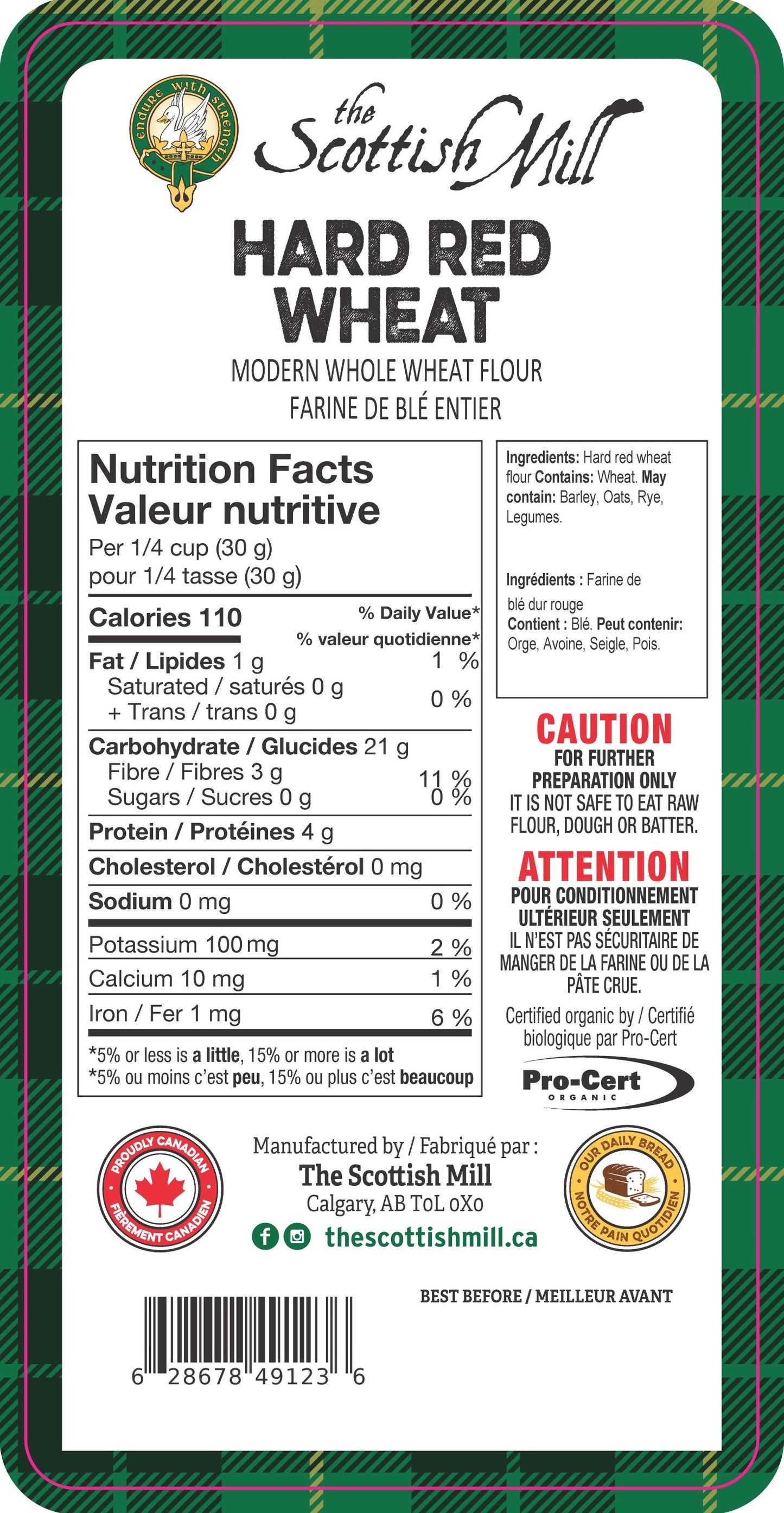 Organic Whole Wheat Flour