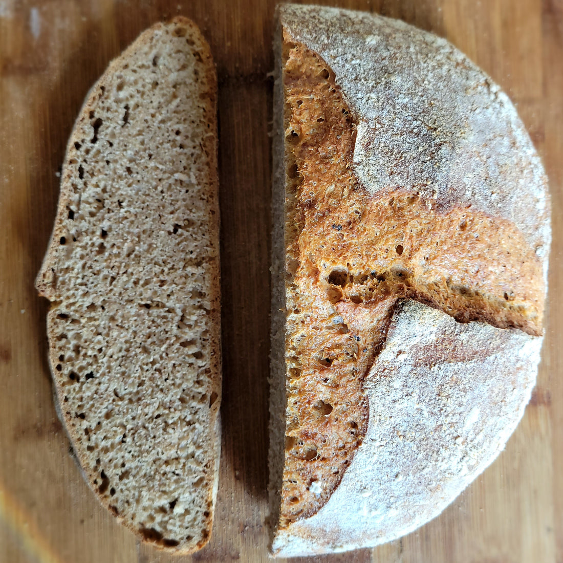 Whole Grain Spelt No-Knead Bread - @accidentalartisan.ca