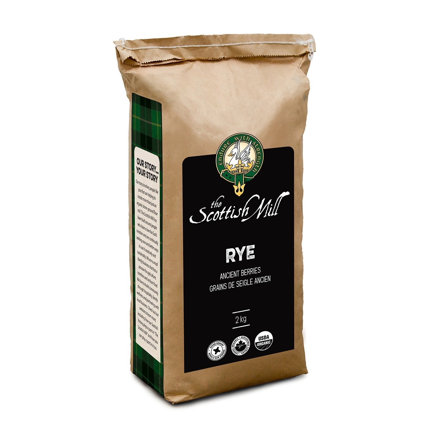 Miell Rye Organic Rye Berries - Ancient – The Scottish Mill