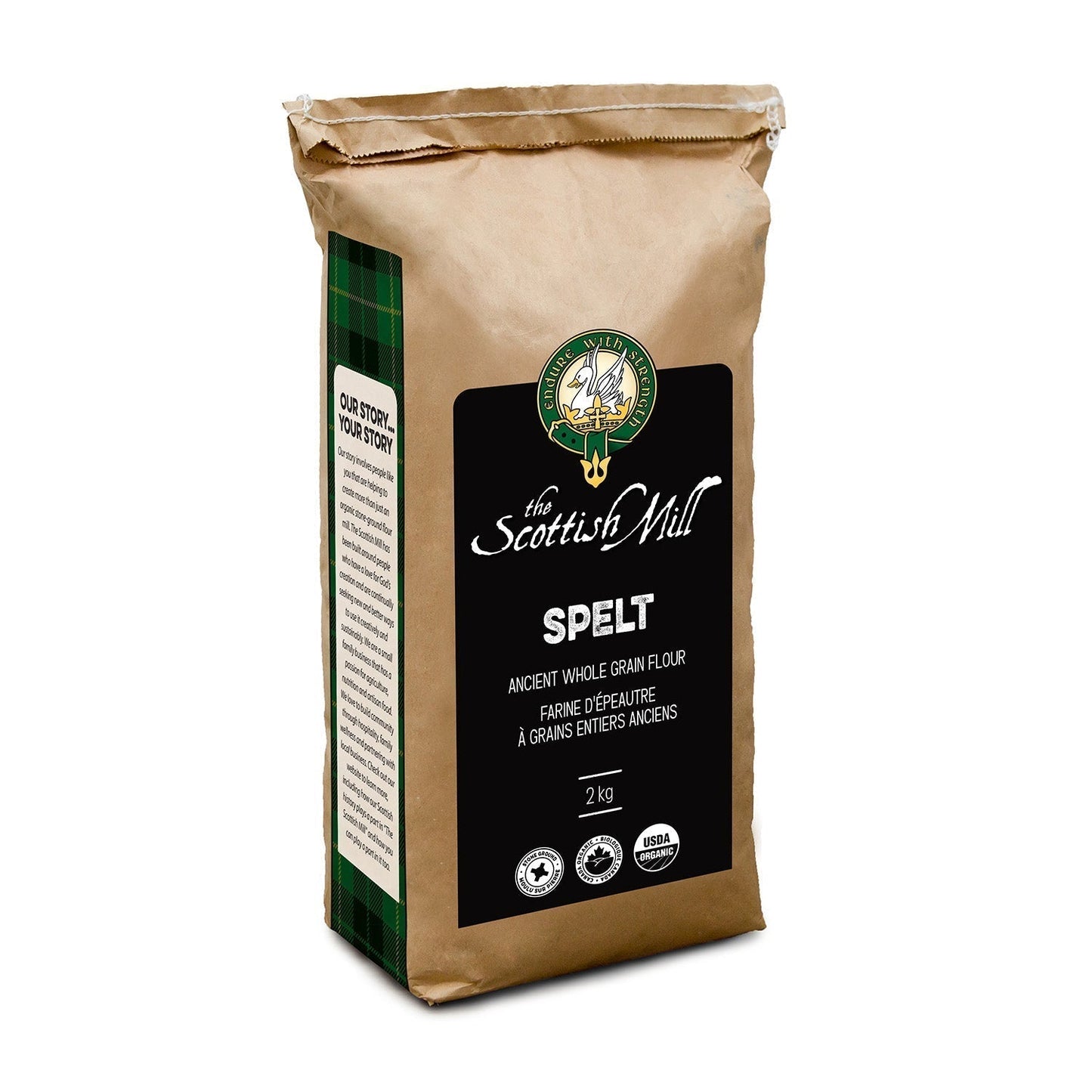 Organic Spelt Flour, Whole Grain - Ancient